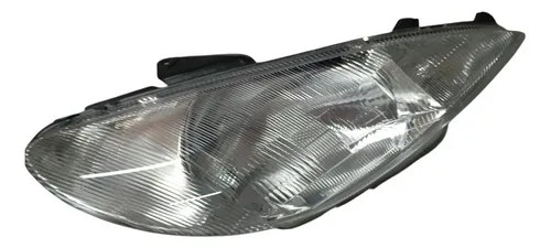 Farol Ld Peugeot  206  1999/03 Cromado F/ Simp 26400