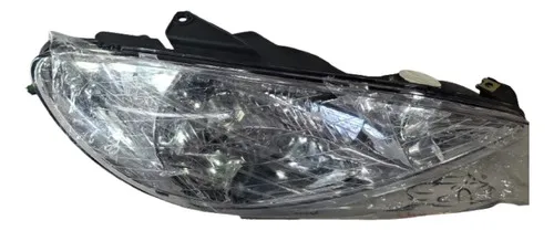 Farol Peugeot 206 E Sw 2004 A 2008 Simples Liso Direito