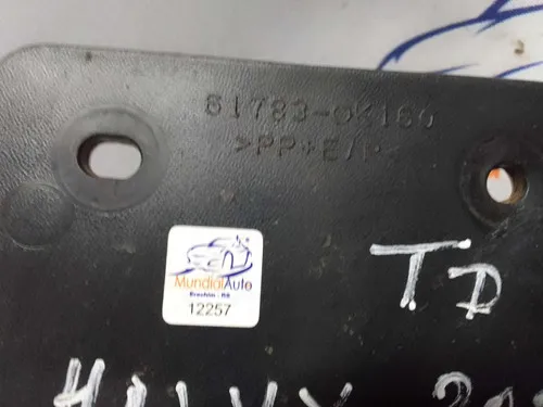 Acabamento Parabarro Traseiro Hilux 617830k160  12257 Cxa01