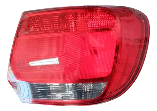 Lanterna  Gol G6 L D   Borda Vermelha   Fume 26506