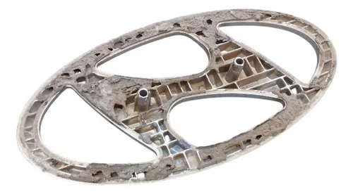 Emblema Dianteiro Hyundai (diversos) 6cm 30724 Prateado