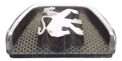 Emblema Grade Frontal Peugeot 206 1998/2010 30733 Prateado