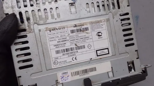 Aparelho Rádio Som Renault Sandero 2012...  24867