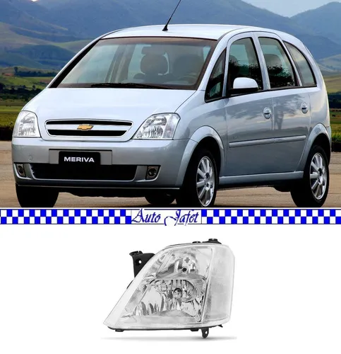 Farol Meriva 2001 Até 2012 Novo Lado Esquerdo 26461