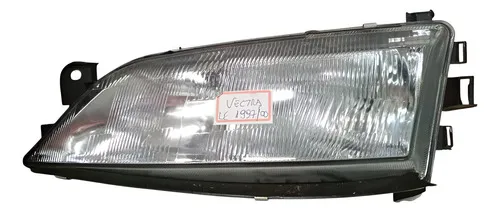 Farol Vectra 1997 98 99 2000 Lente Vidro Cromado Le 26458