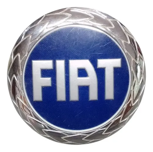 Emblema Da Grade Dianteira Fiat Idea 06/10 30745 Azul