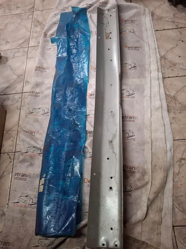 Parachoque Lamina Cromado Traseira Opala 85/87 Com Furo