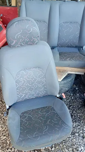 Jogo De Banco Fiat Doblo Usado 27238 Prata