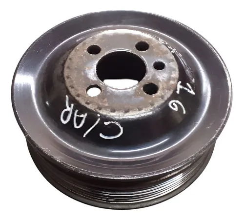 Polia Virabrequim Dupla Cross Saveiro Fox Gol 08/12 1.6 9120 Preto