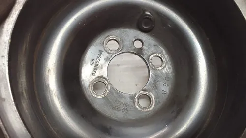 Polia Virabrequim Dupla Cross Saveiro Fox Gol 08/12 1.6 9120 Preto