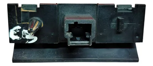 Botao Macaneta Tampa Traseira Citroen C3  2004/12 26578 Preto Traseira