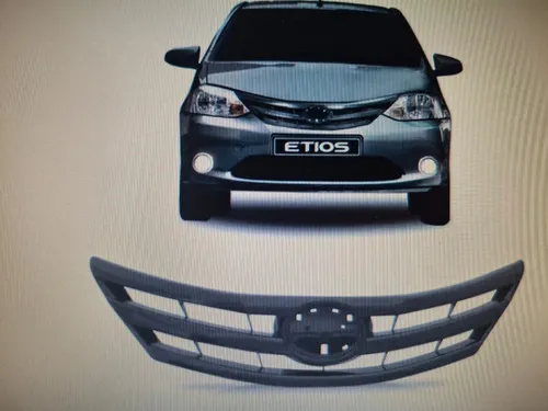 Grade Radiador Etios 2010/2016 Cinza