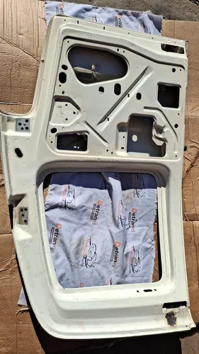Tampa Porta Tras Esquerda Peugeot Partner Berlingo 99/20 Traseira Esquerda Branca