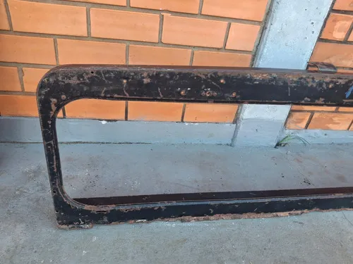 Quadro  Para-brisa Ford Jeep Willys Cj-5 Cj-6 55/83 29519 Preto