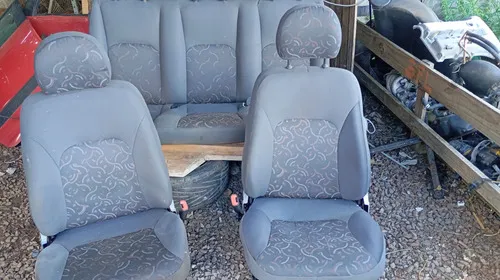 Jogo De Banco Fiat Doblo Usado 27238 Prata