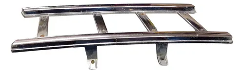 Moldura Friso Grade Radiador Idea Direito 2003/2010  24904 Prateado Brilhante