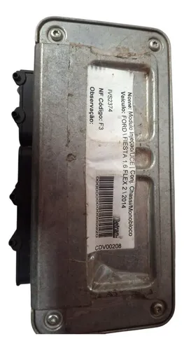 Módulo Injeção Iaw 4cfr.qr Bs6512a650ae Ztc 1.6 Flex 6019