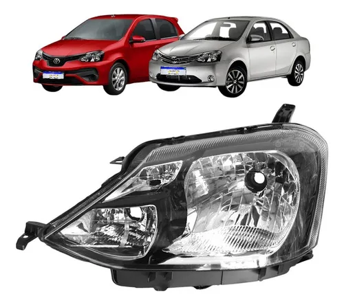 Farol Le Toyota Etios 2013 14 15 16 17 18 19 20 21 26405