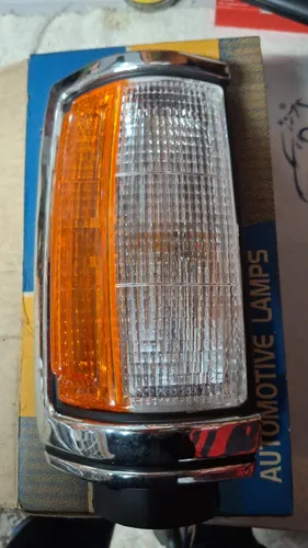 Lanterna Dianteira Mitsubishi L200 92/.. Ld Aro Cromado
