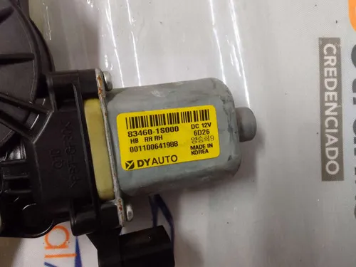 Máquina Vidro Traseira Direita Hyundai Hb20 834601s000 11602