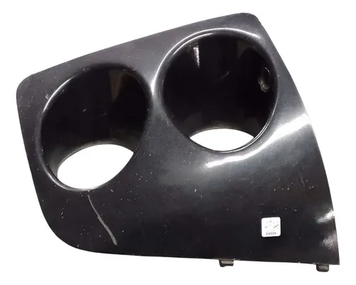 Moldura Farol Milha Le Palio Strada 2004 A 2012  24906 Preto Esquerdo