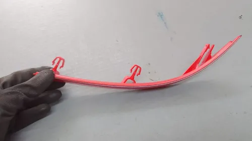 Refletor Olho De Gato Parachoque Le Voyage G6 G7 13/17 17809 Vermelho