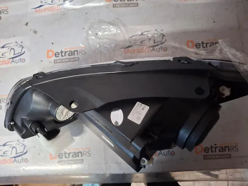 Farol Fox 2011 A 2014 Foco Simples Mascara Negra Ld
