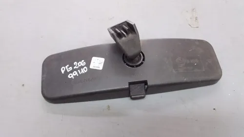 Retrovisor Interno Central Peugeot 206 1999 A 2010 30100 Preto