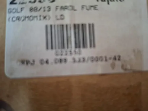 Farol Lado Direito Golf 07 / 13 Cromomix Importado