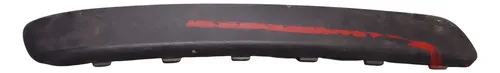 Moldura Friso Parachoque Fiat Idea Lado Direito  24933 Preto