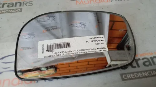 Lente retrovisor Corolla 2010 2011 2012 2013 Le 26258