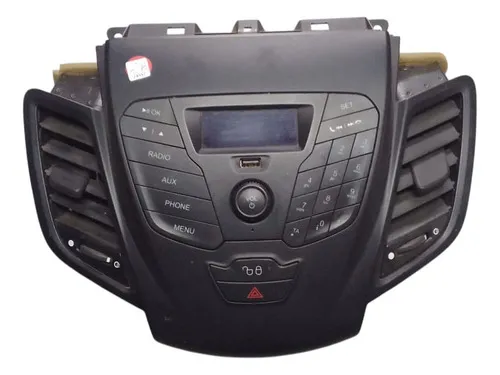 Moldura Painel Com Difusor De Ar + Radio New Fiesta    24557