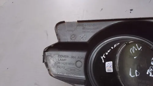 Moldura Farol Milha Direito Renault Kwid 17... 25052 Preto