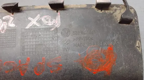 Tampa Traseira Reboque Parachoque Spacefox 09... 19281 Cinza