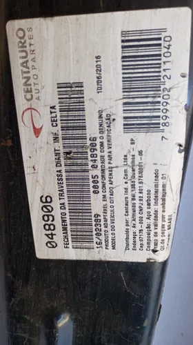 Travessa Fechamento Radiador Celta 01 A 16 - 27042