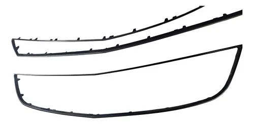 Kit Friso Grade Dianteira Agile Montana 09 / 13 Preto