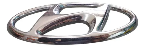 Emblema Dianteiro Hyundai (diversos) 6cm 30724 Prateado