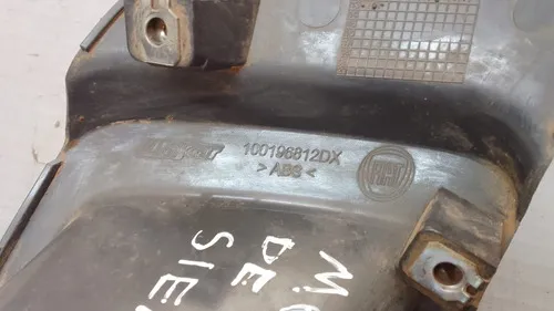 Moldura Farol De Milha Lado Direito Fiat Siena 11/17  20353 Cinza-escuro Direito
