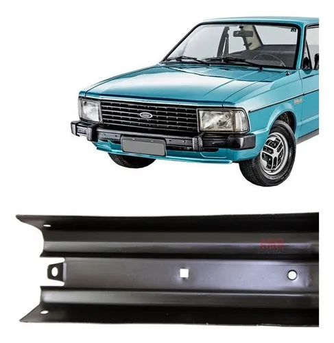 Parachoque Dianteiro Corcel 2 78 86 Pampa 82.. Preto 26973