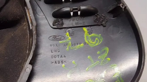 Coifa Cambio Console Escort Zetec 97 A 2003 30040 Preto