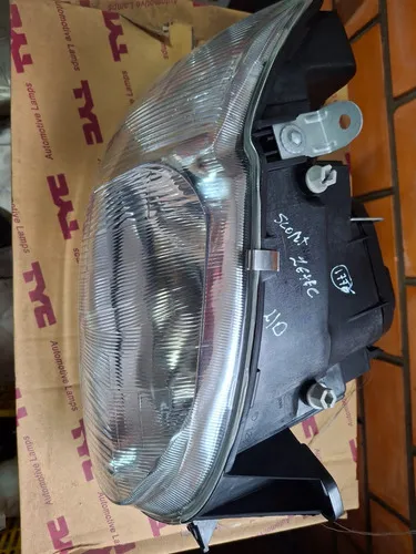 Farol Escort Zetec 97 /02 Simples Ld Cromado Tyc