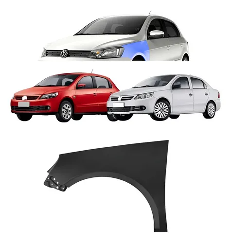 Paralama L E Gol Saveiro Voyage G5 2008/13 26877 Esquerdo