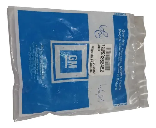 Grampo Trava Capa Banco Celta/s10/blazer/vectra 93258452 Prateado