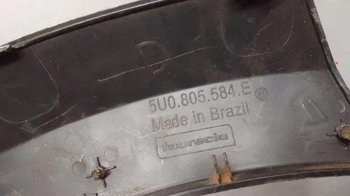 Alargador Paralama Diant. Ld G6 Saveiro Cross 30303 Preto