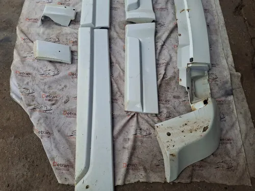 Kit Frisos Porta Lateral Traseiro Freelander 2 07/12 29485 Branco