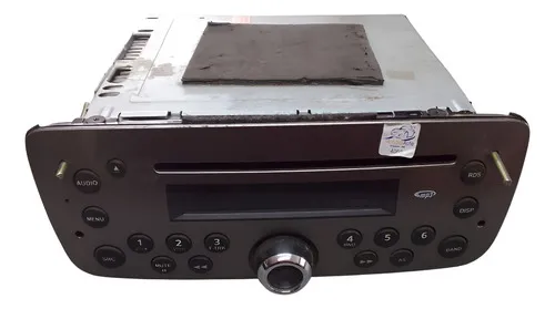 Radio Cd Player Fiat Grand Siena Palio 2013 A 2019  24866 Cinza-escuro