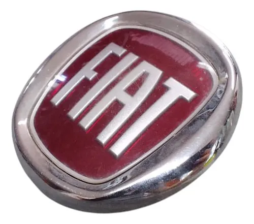 Emblema Dianteiro Fiat Doblo Idea Linea 06/12 30709 Vermelho