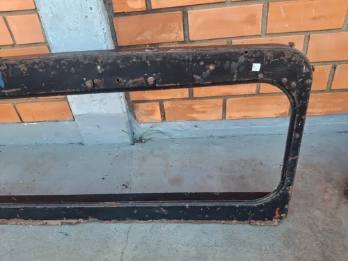 Quadro  Para-brisa Ford Jeep Willys Cj-5 Cj-6 55/83 29519 Preto