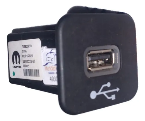 Entrada Usb 16v  Jeep Renegade Strada 2018 2020 Original