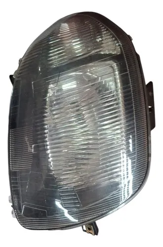 Farol Renault Clio  99/02  Máscara Negra Foco Simples